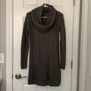 Express Grey Sweater Dress